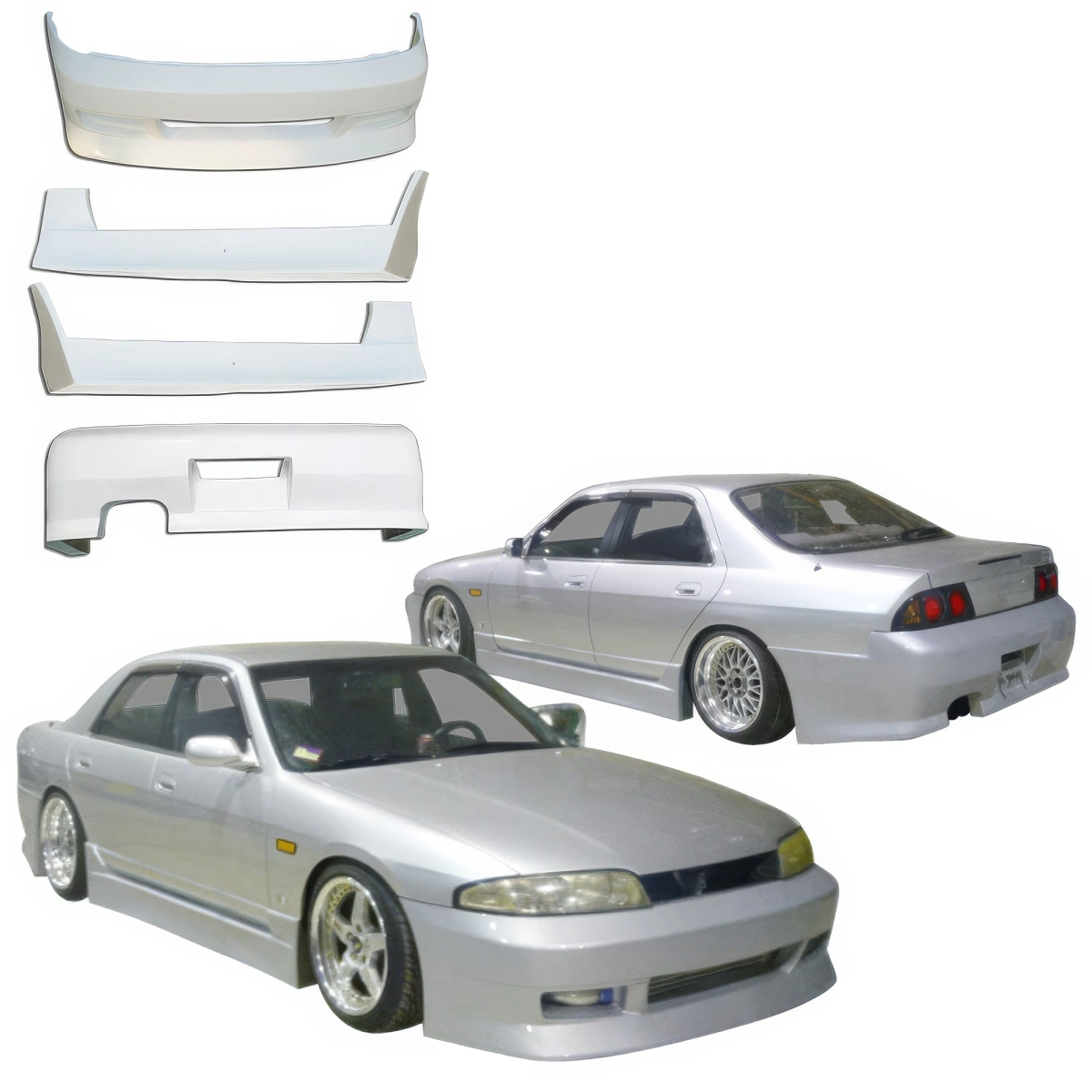 Modify your Nissan Skyline (R33) GTS 1995 with our Exterior/Complete Body Kits - 3