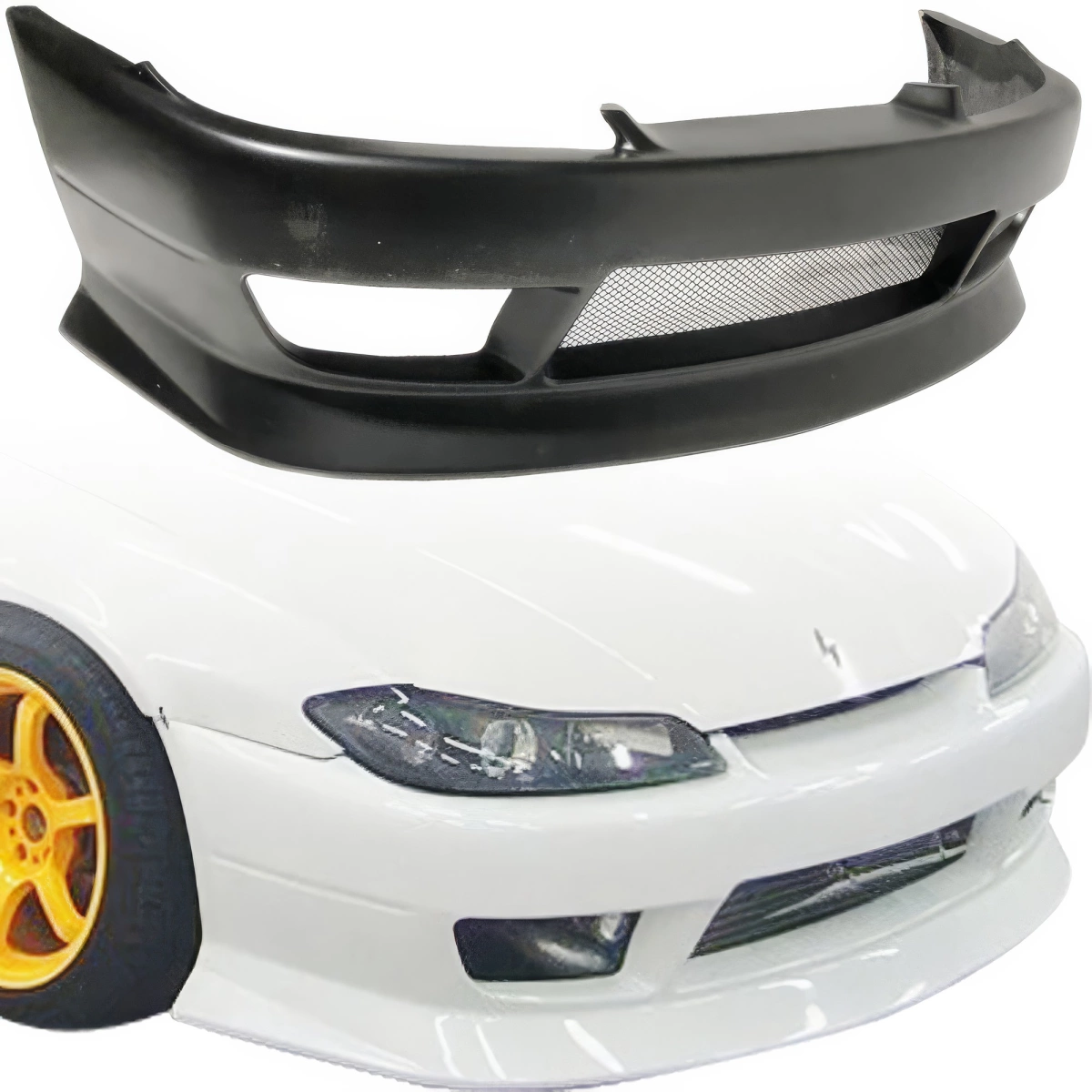 Modify your Nissan Silvia 1999 with our Exterior/Front Bumpers - 1