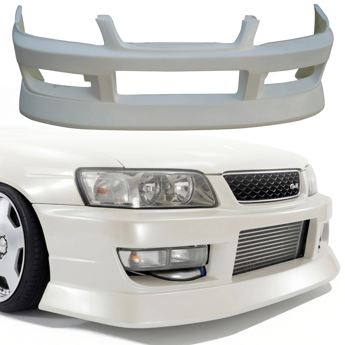 Modify your Nissan Laurel 1998 with our Exterior/Front Bumpers - 1