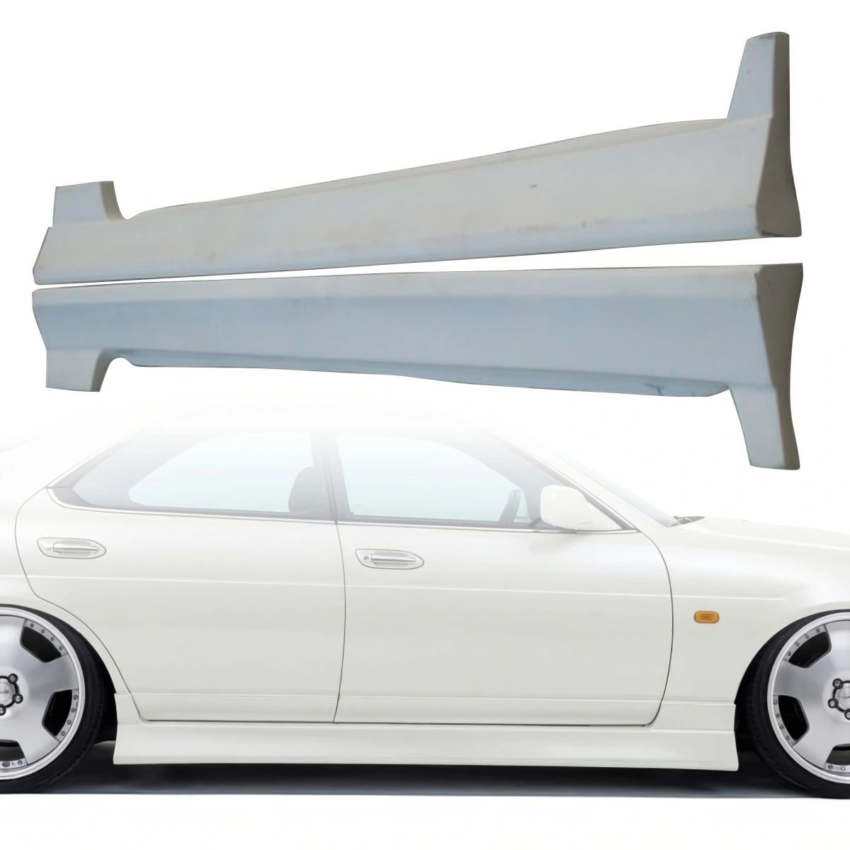 Modify your Nissan Laurel 1998 with our Exterior/Side Skirts - 1
