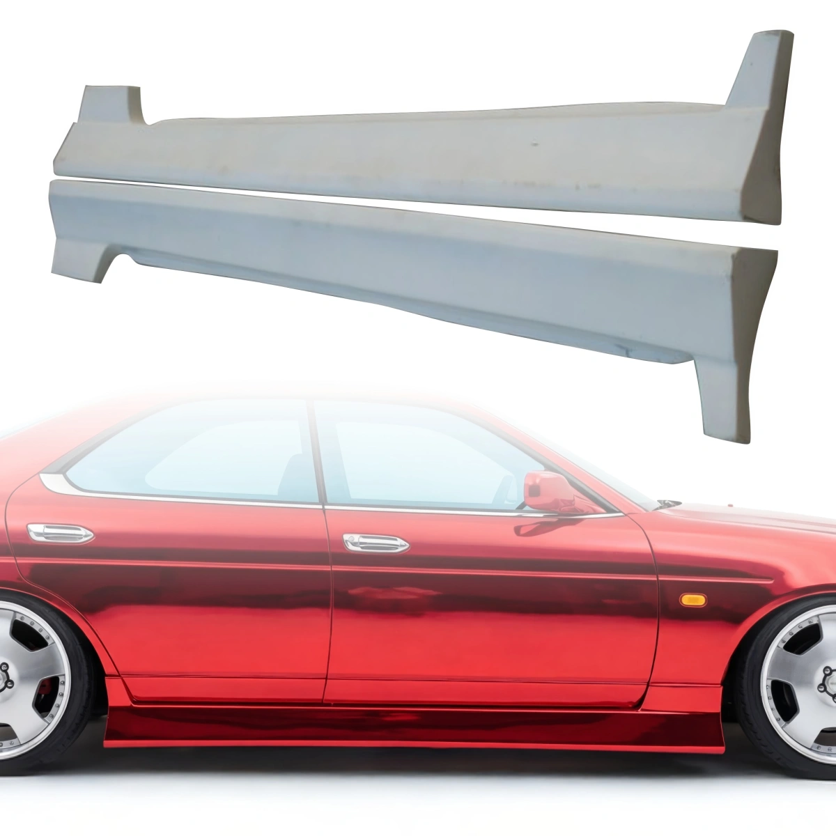 Modify your Nissan Laurel 1998 with our Exterior/Side Skirts - 11