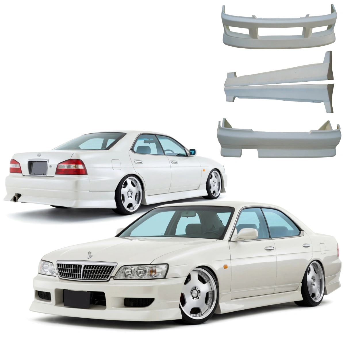 Modify your Nissan Laurel 1998 with our Exterior/Complete Body Kits - 1