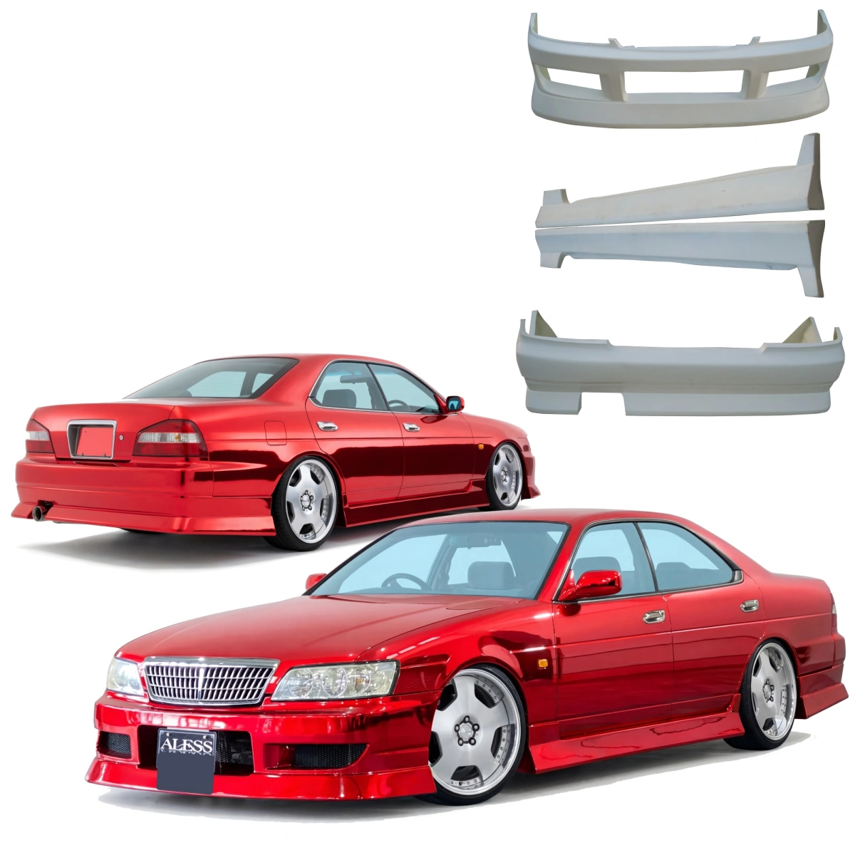 Modify your Nissan Laurel 1998 with our Exterior/Complete Body Kits - 4