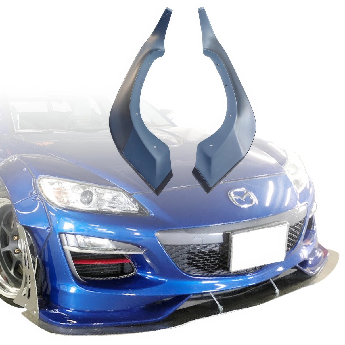 Modify your Mazda RX-8 2009 with our Exterior/Front Lips - 5