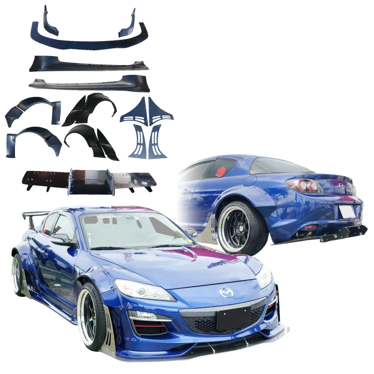 Modify your Mazda RX-8 2009 with our Exterior/Complete Body Kits - 3