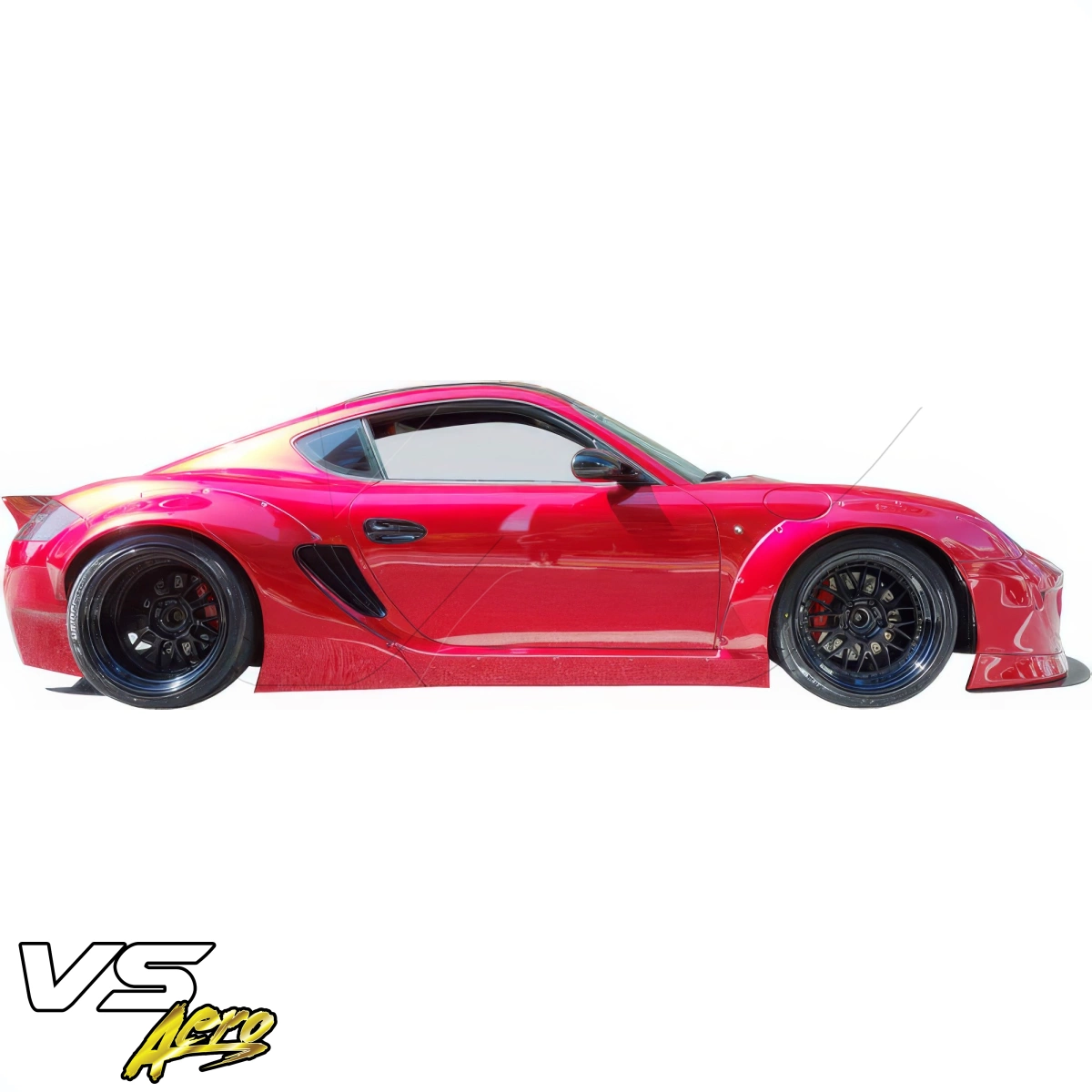 Modify your Porsche Cayman 2006 with our Exterior/Side Skirts - 6