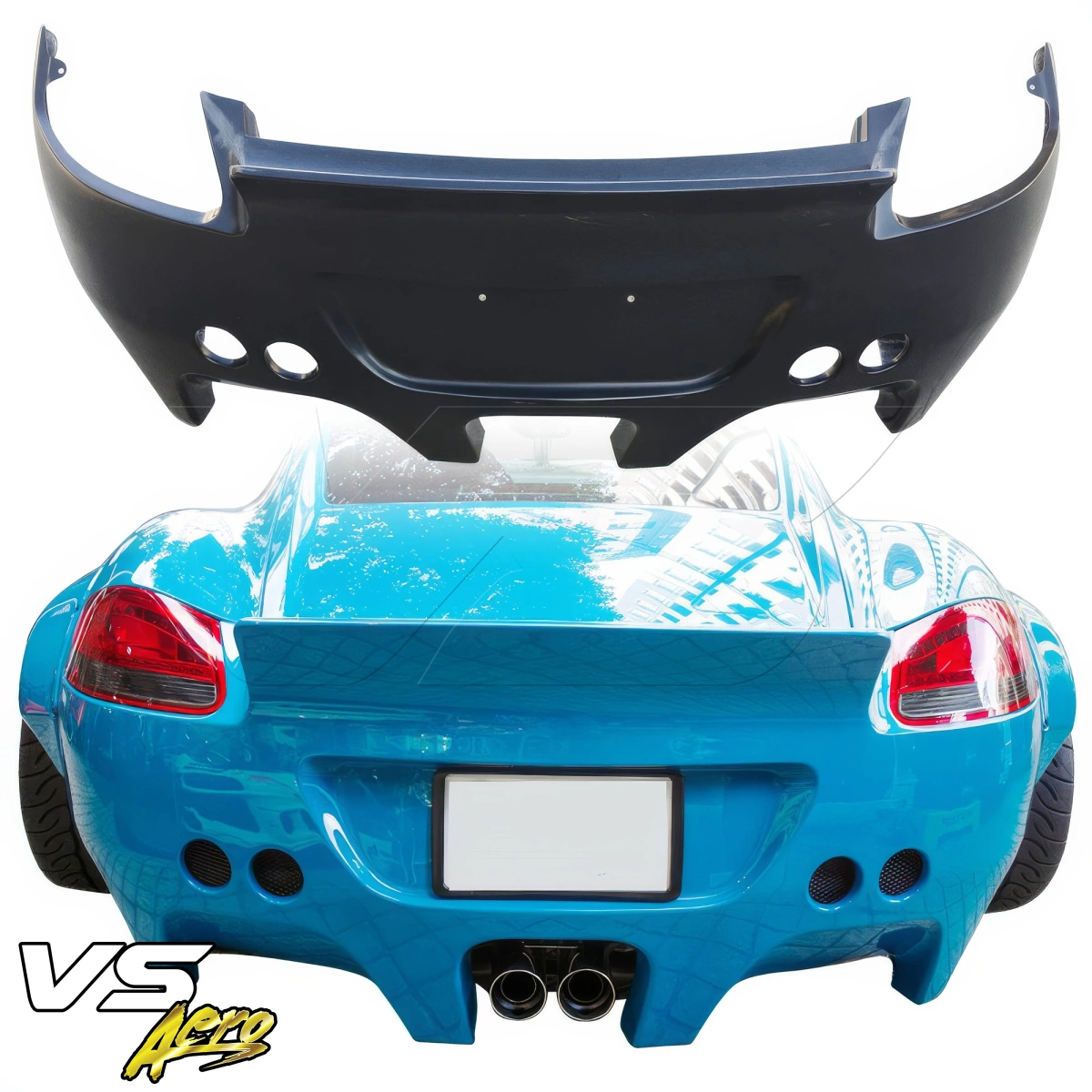 Modify your Porsche Cayman 2006 with our Exterior/Rear Bumpers - 1