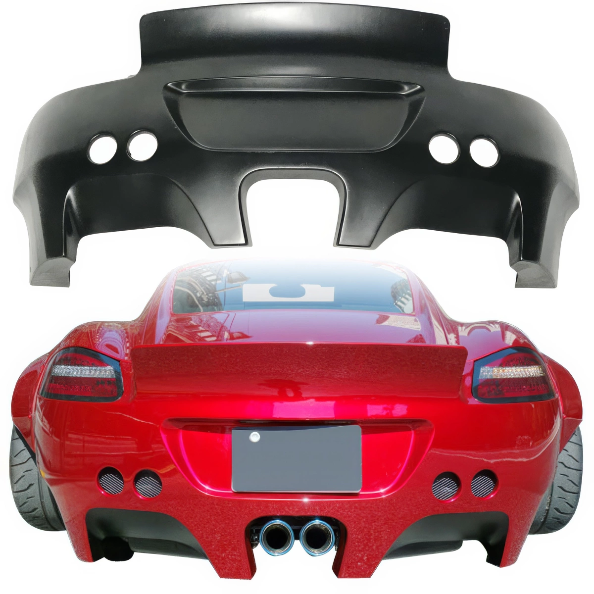 Modify your Porsche Cayman 2006 with our Exterior/Rear Bumpers - 4