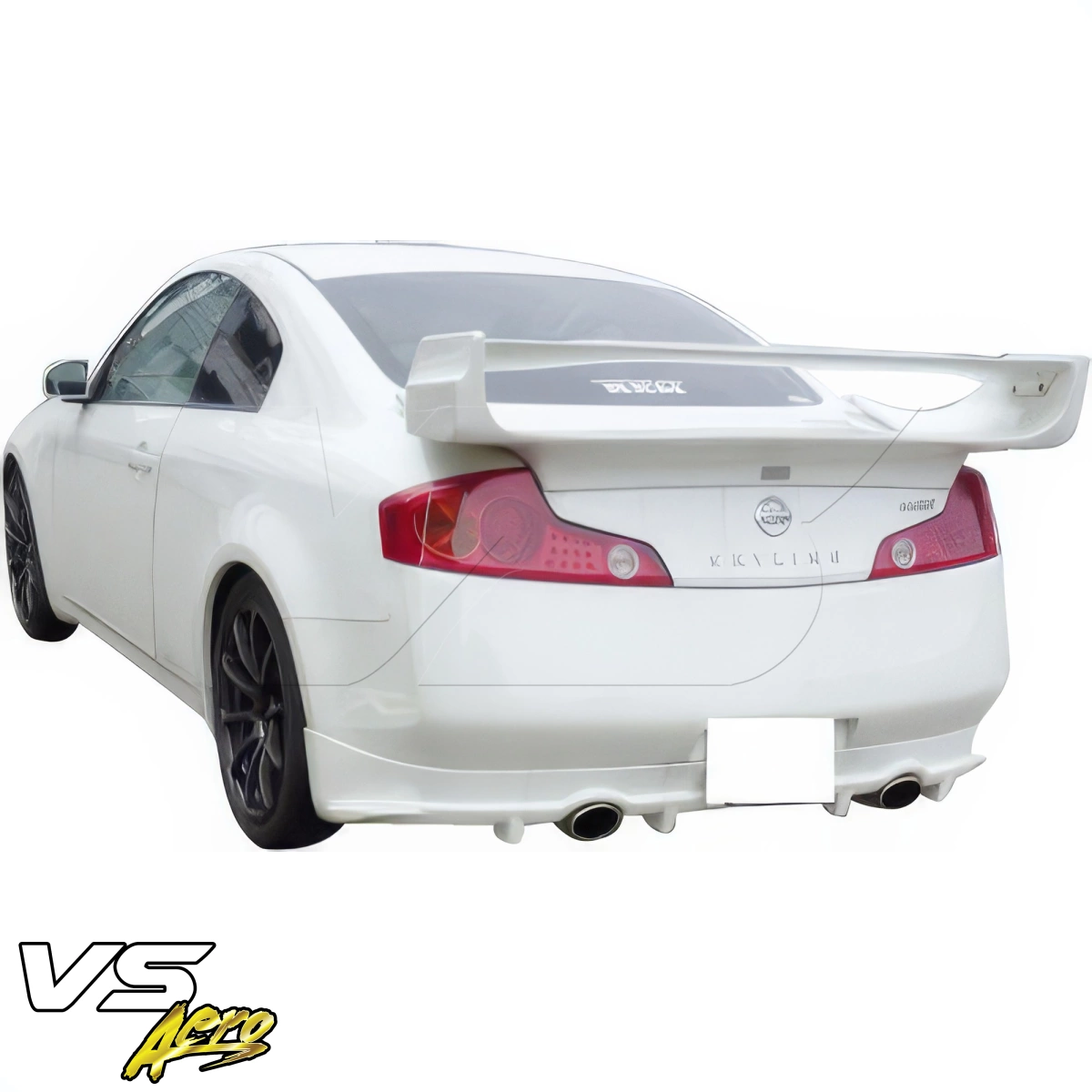 Modify your Infiniti G35 2003 with our Exterior/Rear Lips - 3
