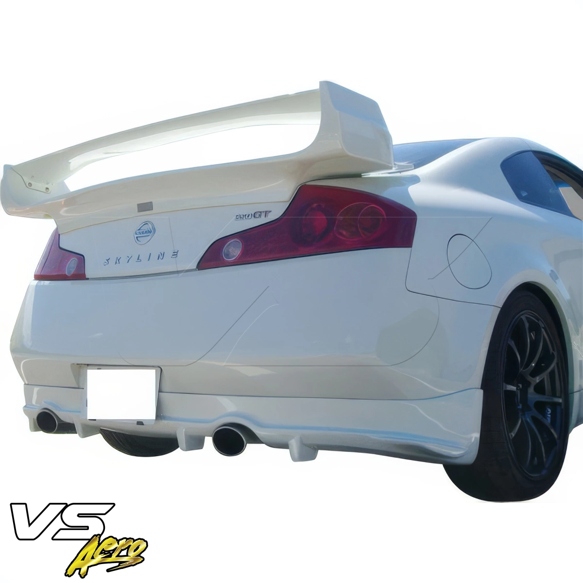 Modify your Infiniti G35 2003 with our Exterior/Rear Lips - 4