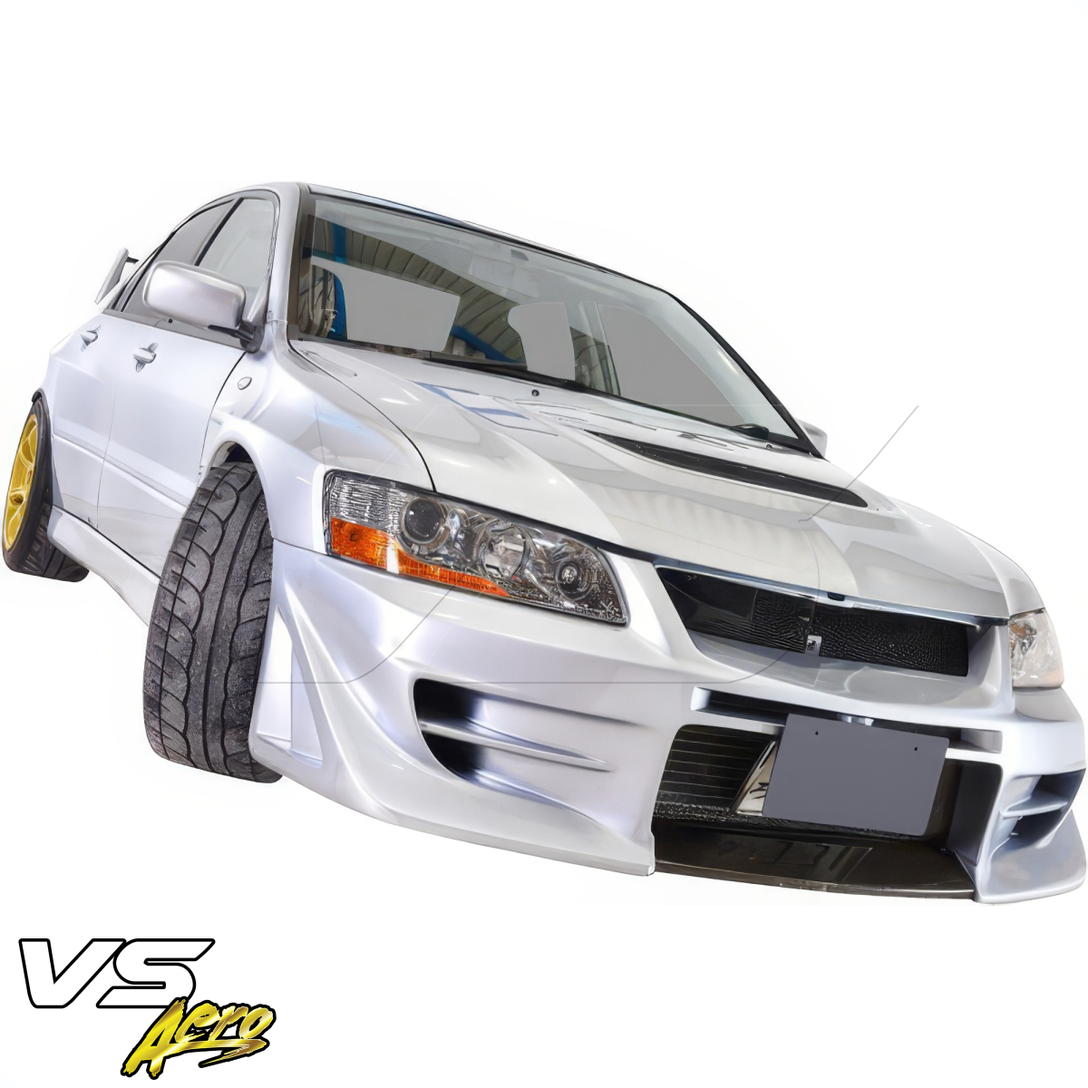 Modify your Mitsubishi Evolution 2003 with our Exterior/Front Bumpers or Lips - 