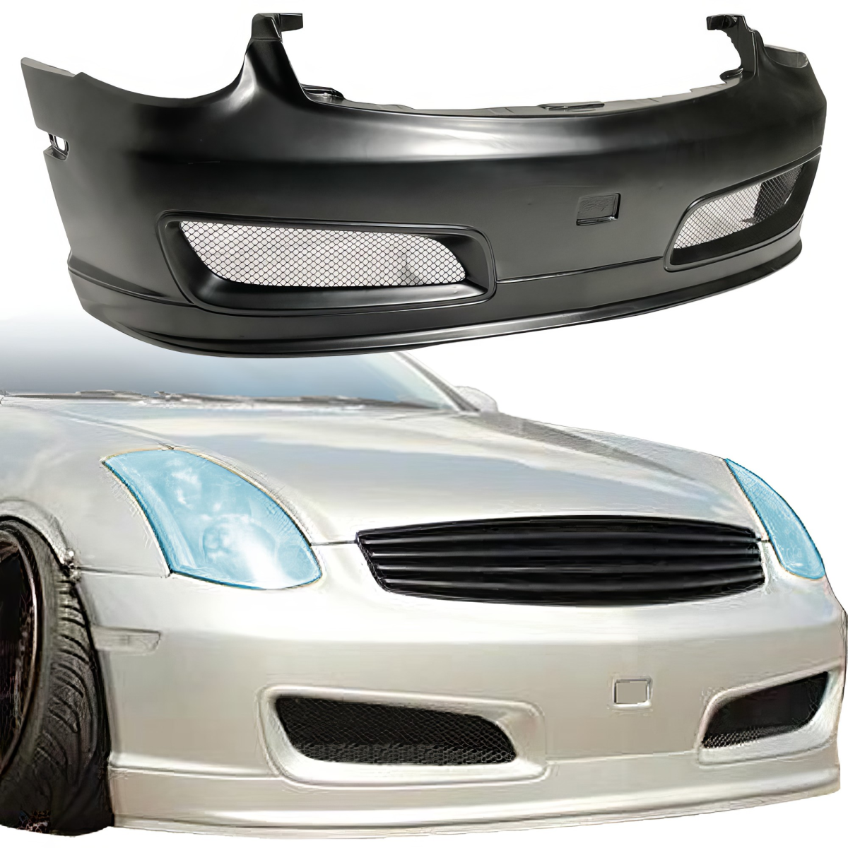 Modify your Infiniti G35 2003 with our Exterior/Front Bumpers or Lips - 