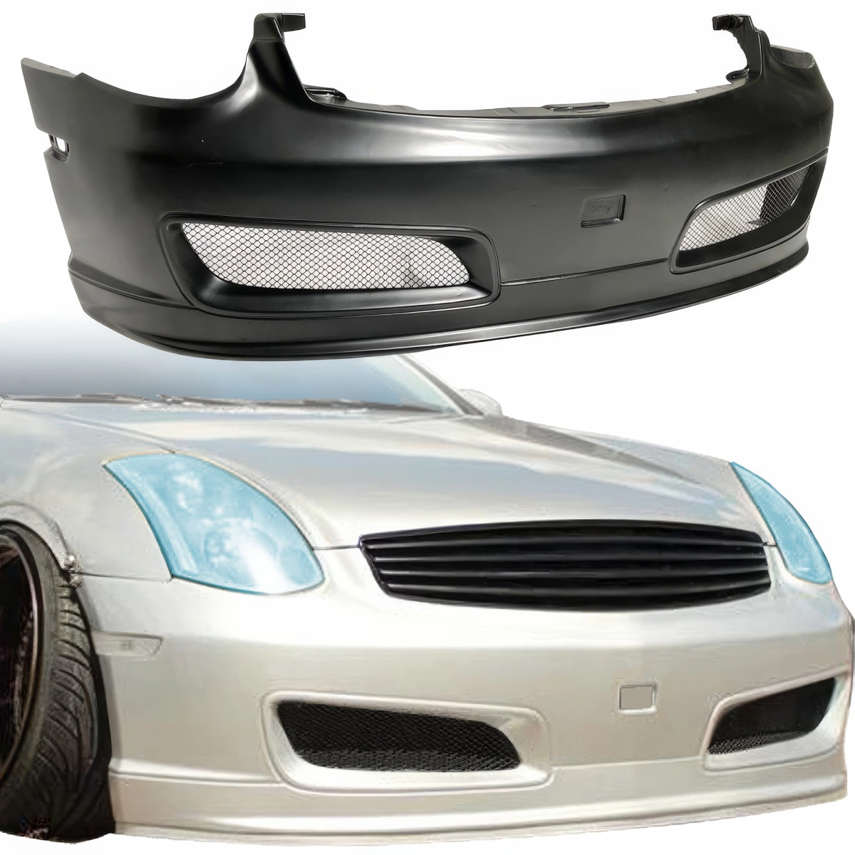 Modify your Infiniti G35 2003 with our Exterior/Front Bumpers - 1