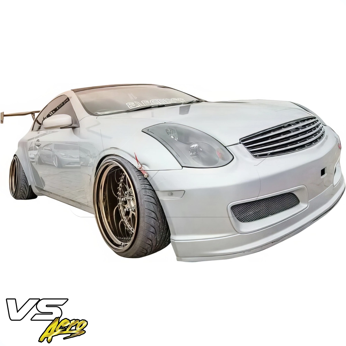 Modify your Infiniti G35 2003 with our Exterior/Front Bumpers - 3