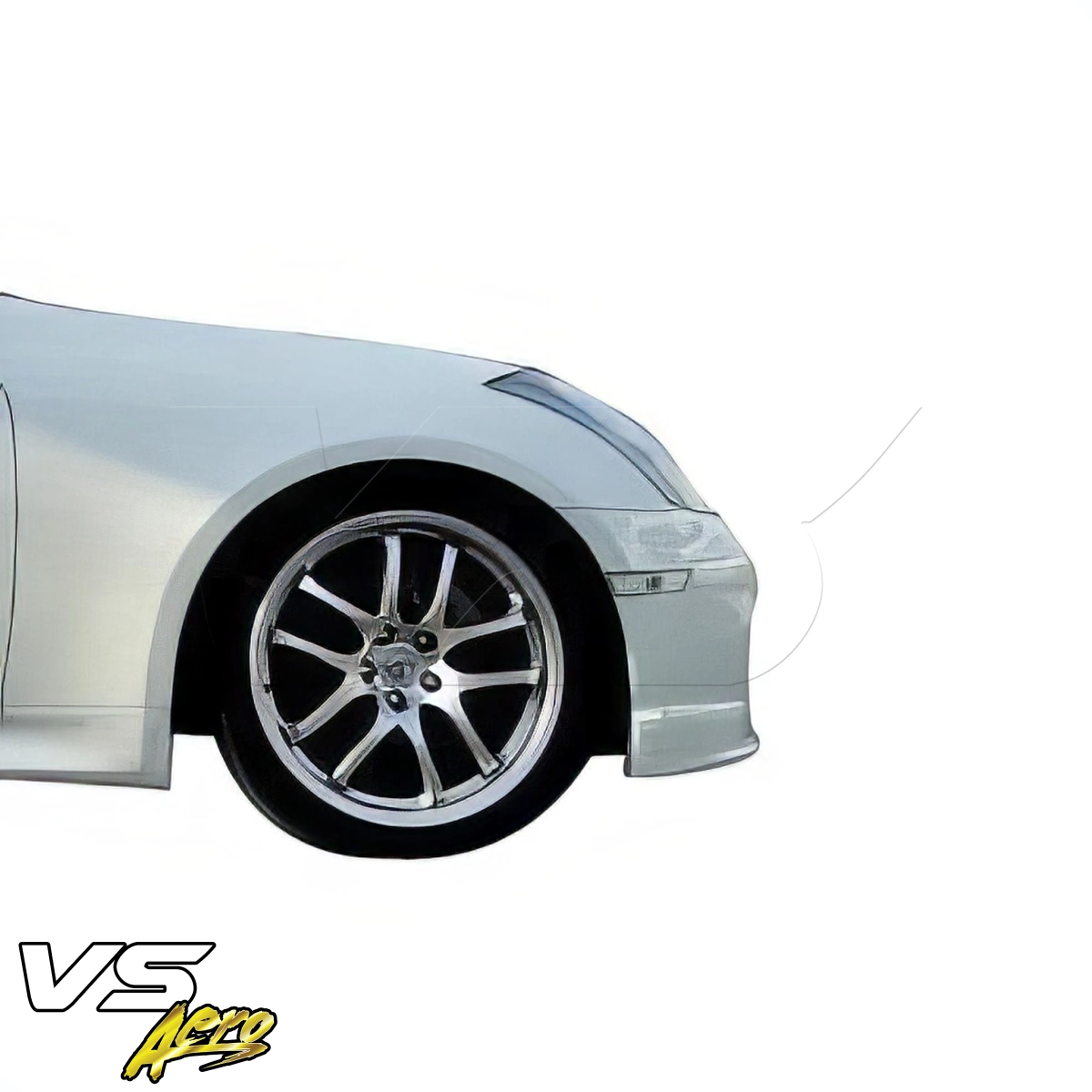 Modify your Infiniti G35 2003 with our Exterior/Front Bumpers - 12