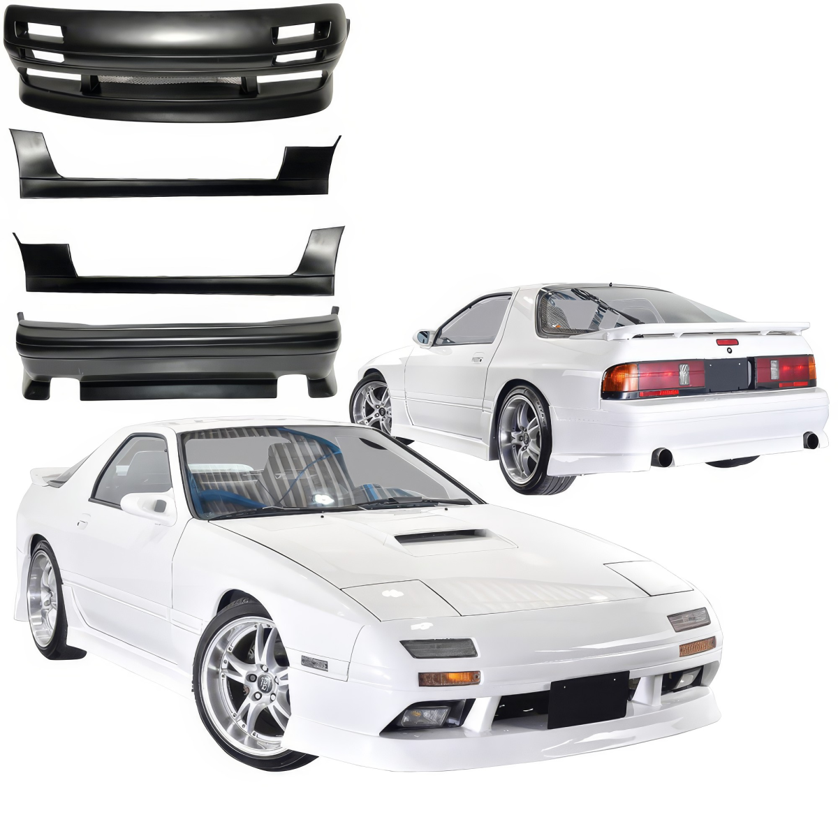 Modify your Mazda RX-7 1986 with our Exterior/Complete Body Kits - 