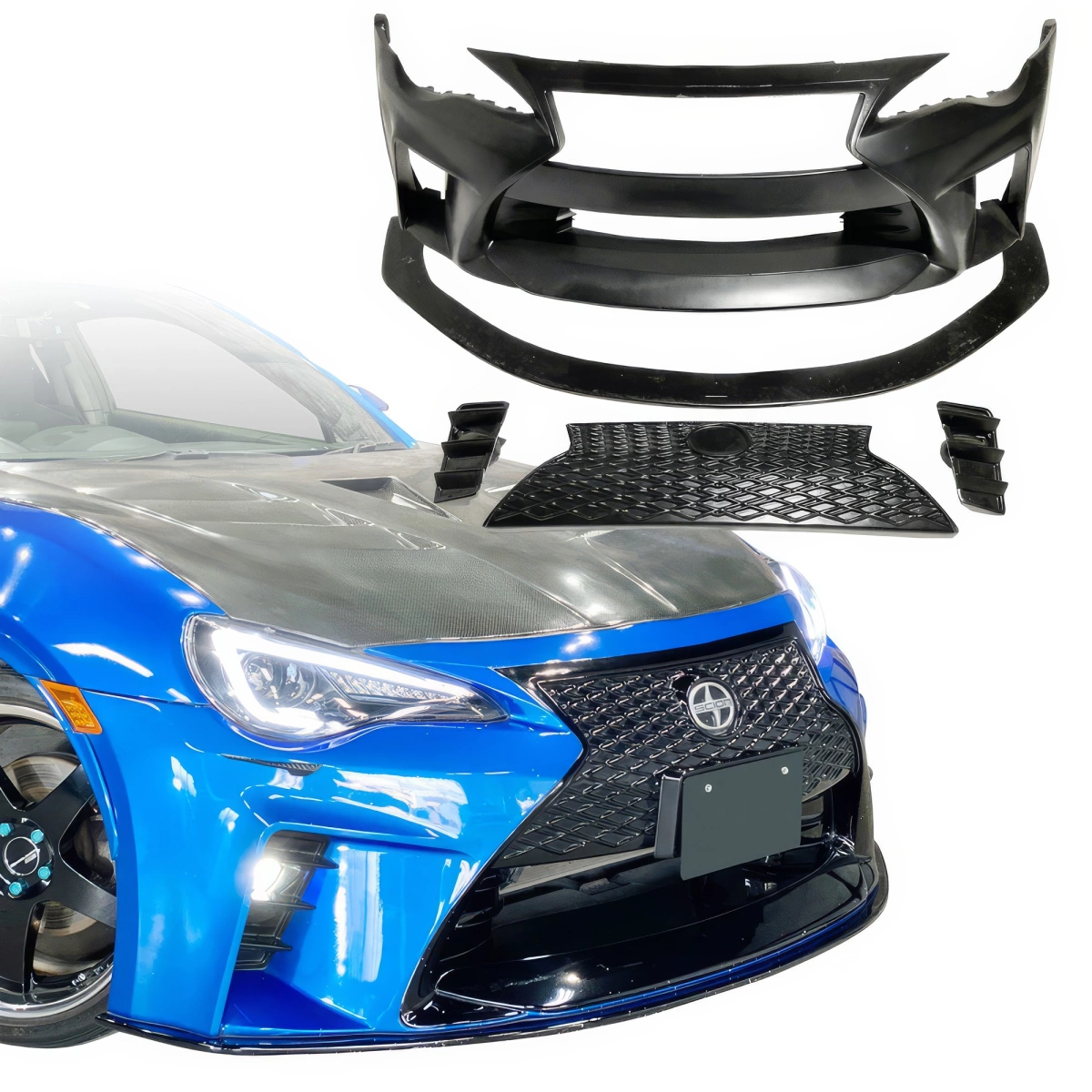 Modify your Subaru BRZ 2013 with our Exterior/Front Bumpers - 4