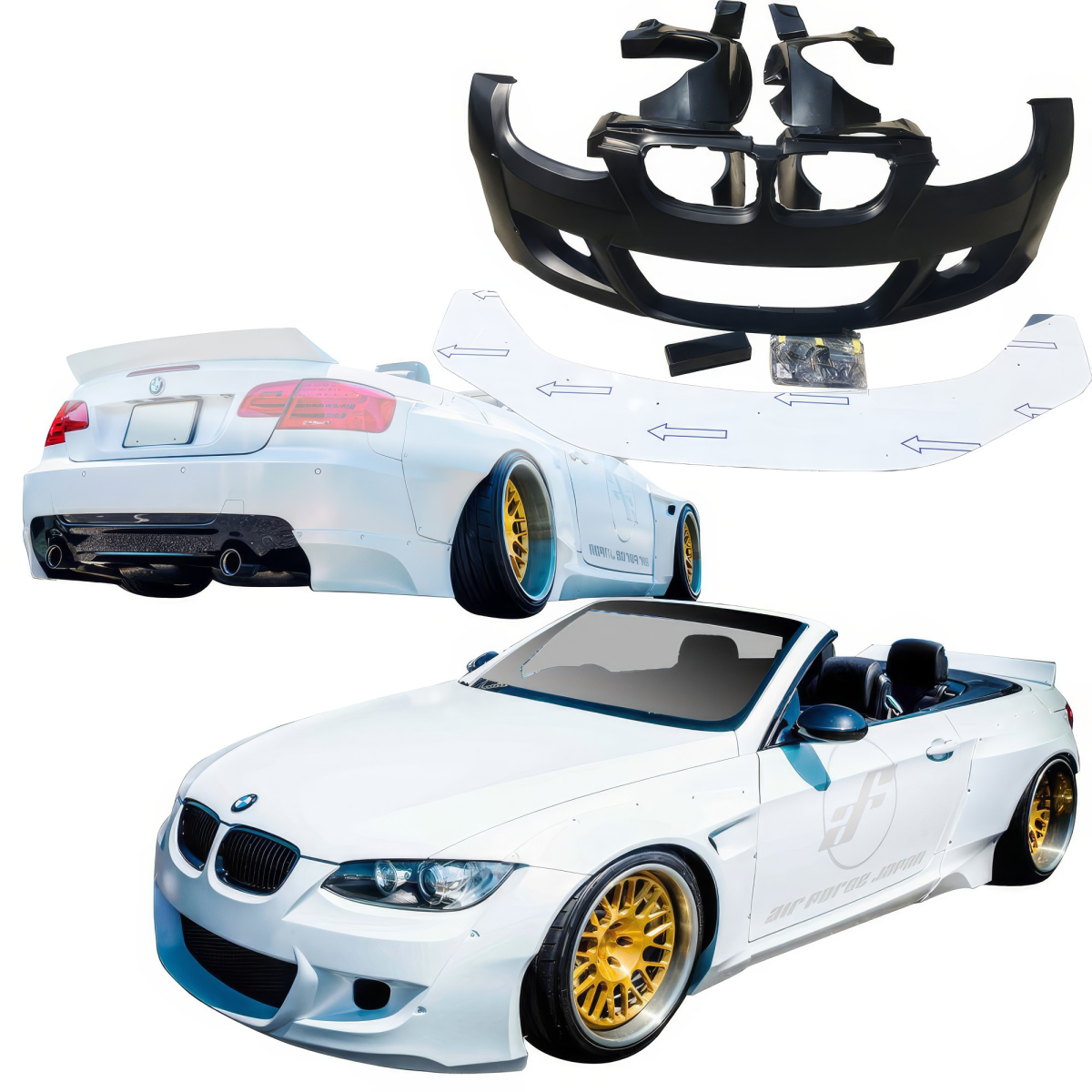 Modify your BMW M3 2008 with our Exterior/Complete Body Kits - 