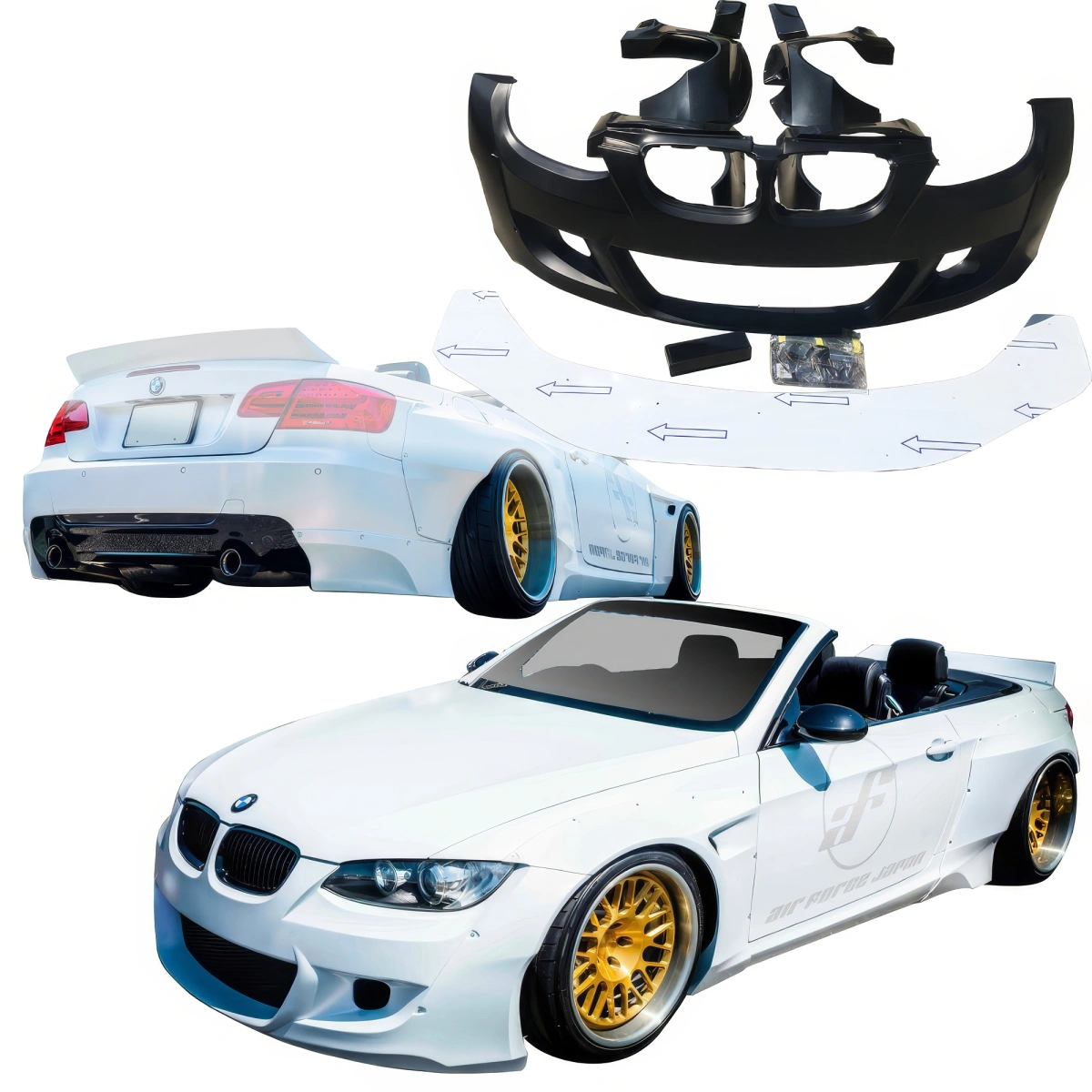 Modify your BMW M3 2008 with our Exterior/Complete Body Kits - 1