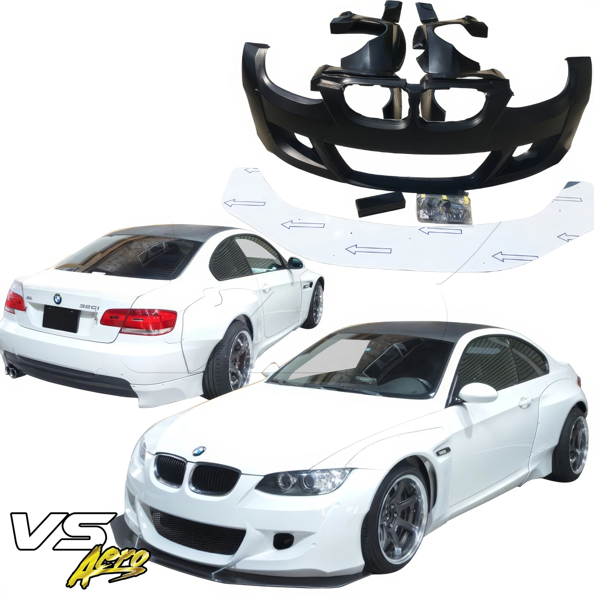 Modify your BMW M3 2008 with our Exterior/Complete Body Kits - 2