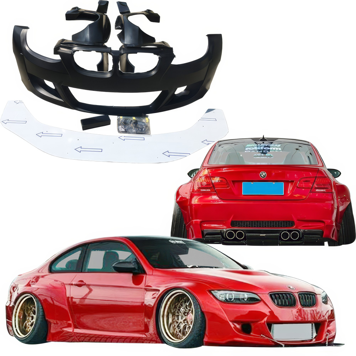 Modify your BMW M3 2008 with our Exterior/Complete Body Kits - 