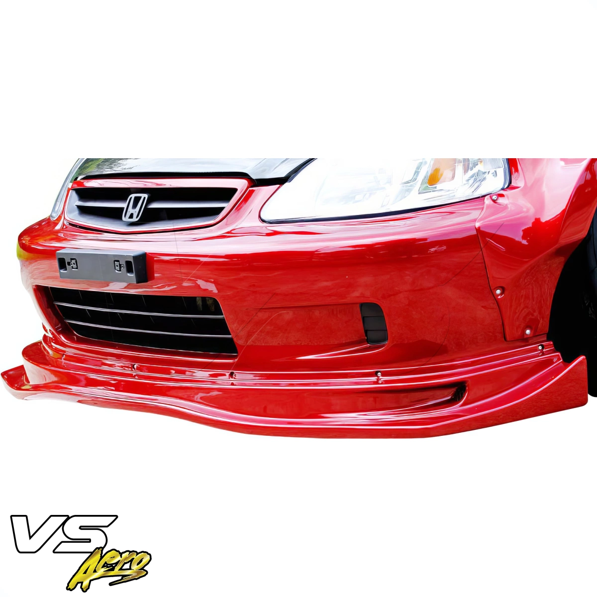 Modify your Honda Civic 1999 with our Exterior/Front Lips - 8