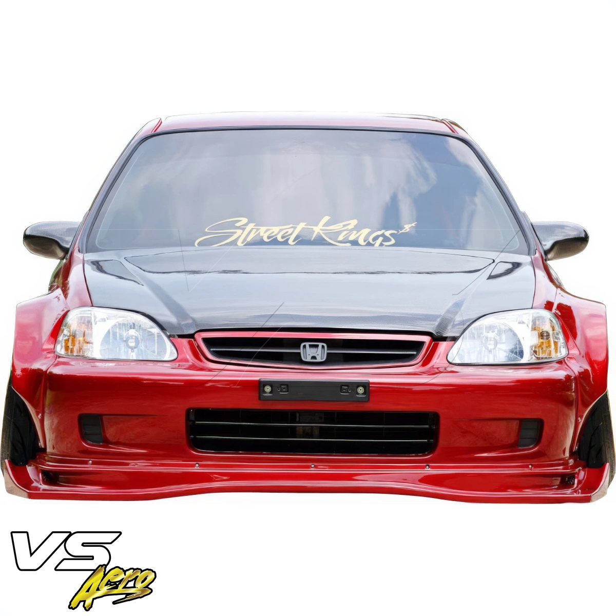 Modify your Honda Civic 1999 with our Exterior/Front Lips - 9