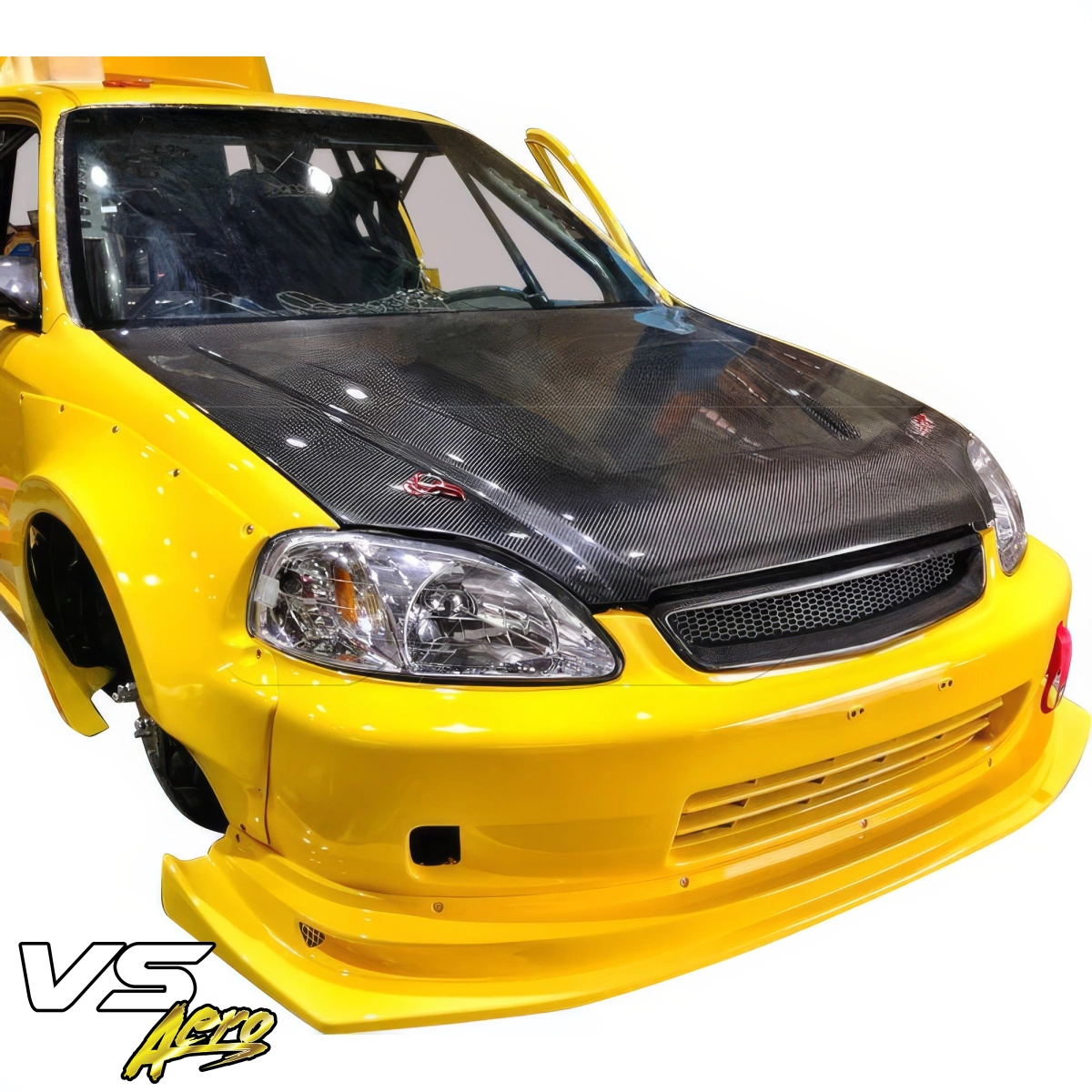 Modify your Honda Civic 1999 with our Exterior/Front Lips - 13