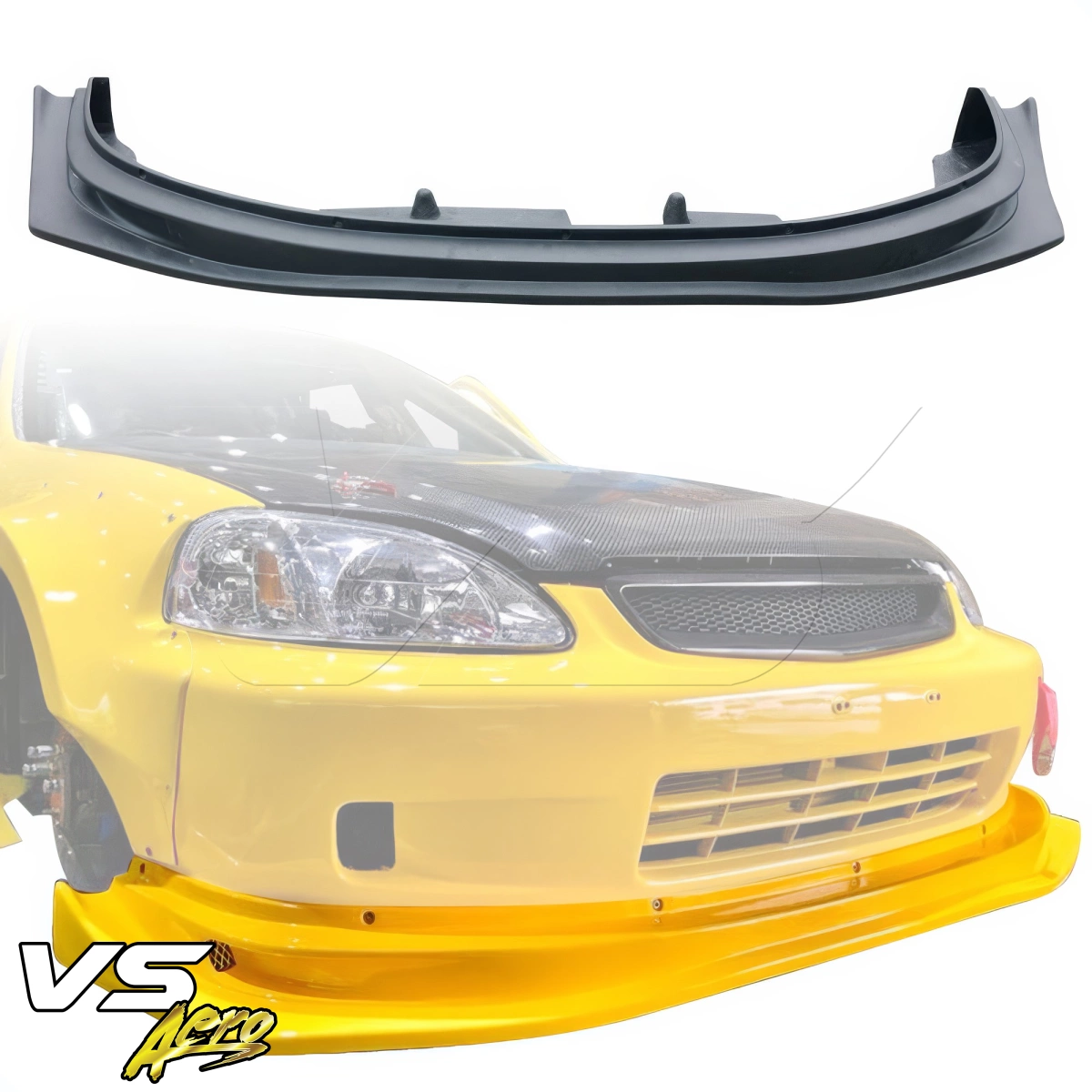 Modify your Honda Civic 1999 with our Exterior/Front Lips - 17