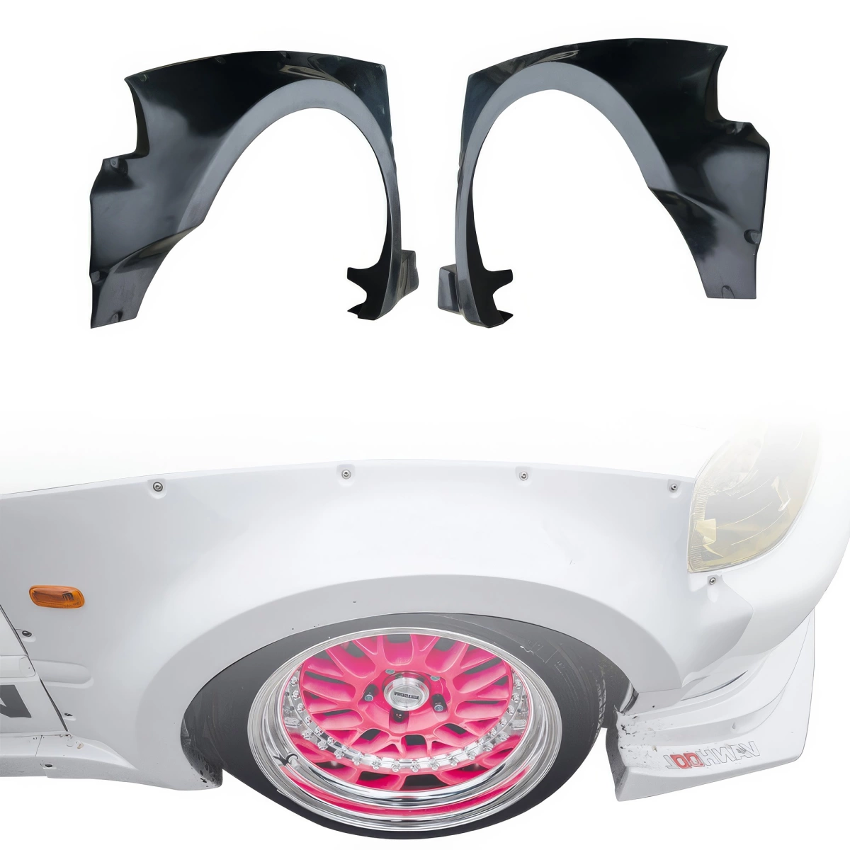Modify your Honda Civic 1999 with our Exterior/Fenders - 1