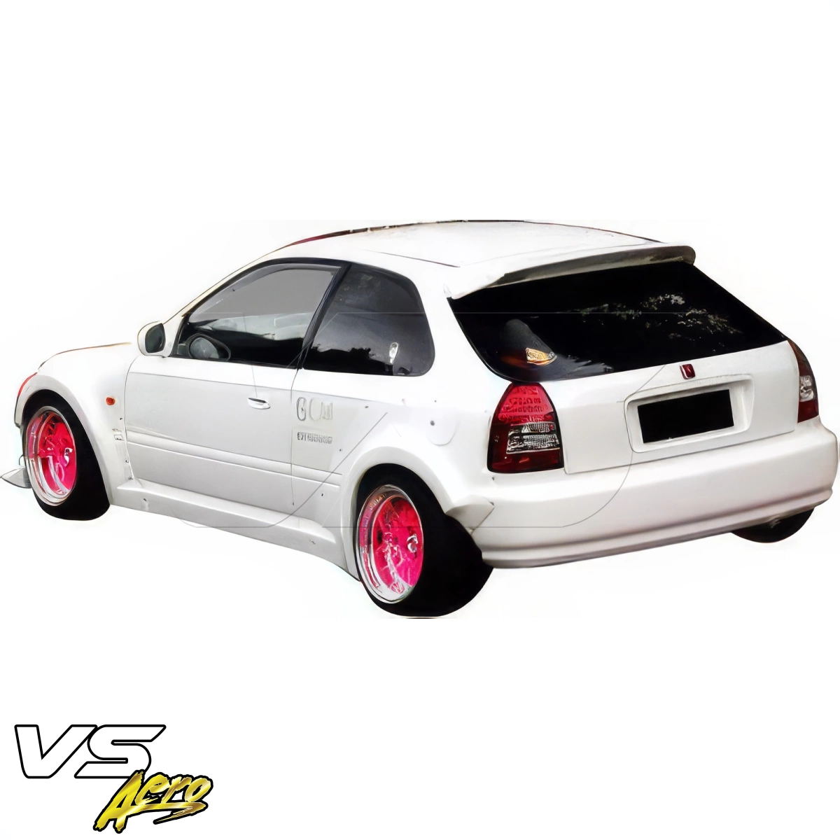 Modify your Honda Civic 1996 with our Exterior/Side Skirts - 3