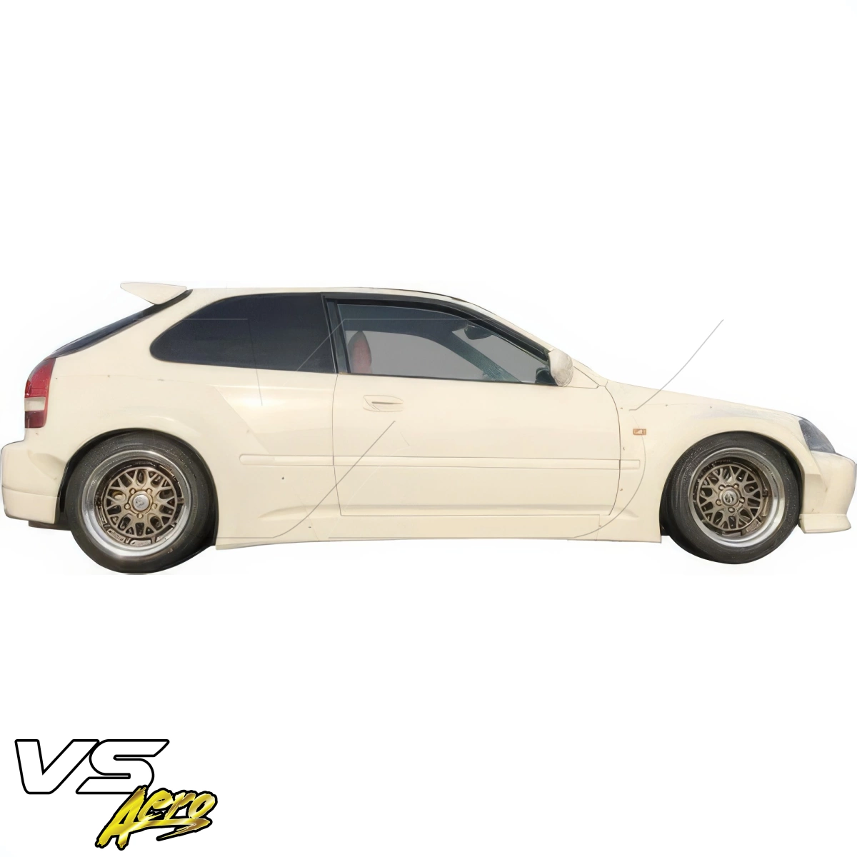 Modify your Honda Civic 1996 with our Exterior/Side Skirts - 5