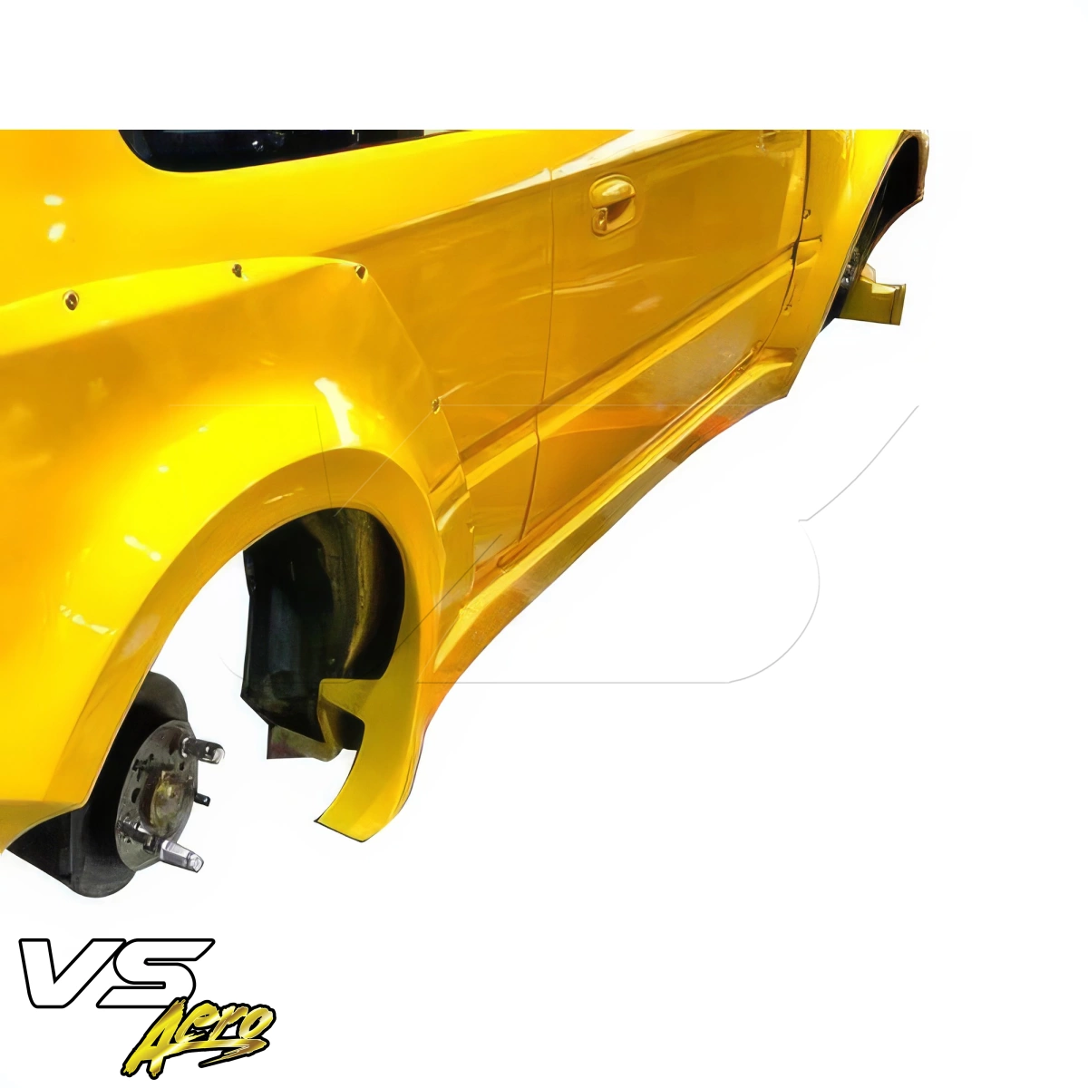 Modify your Honda Civic 1996 with our Exterior/Side Skirts - 13