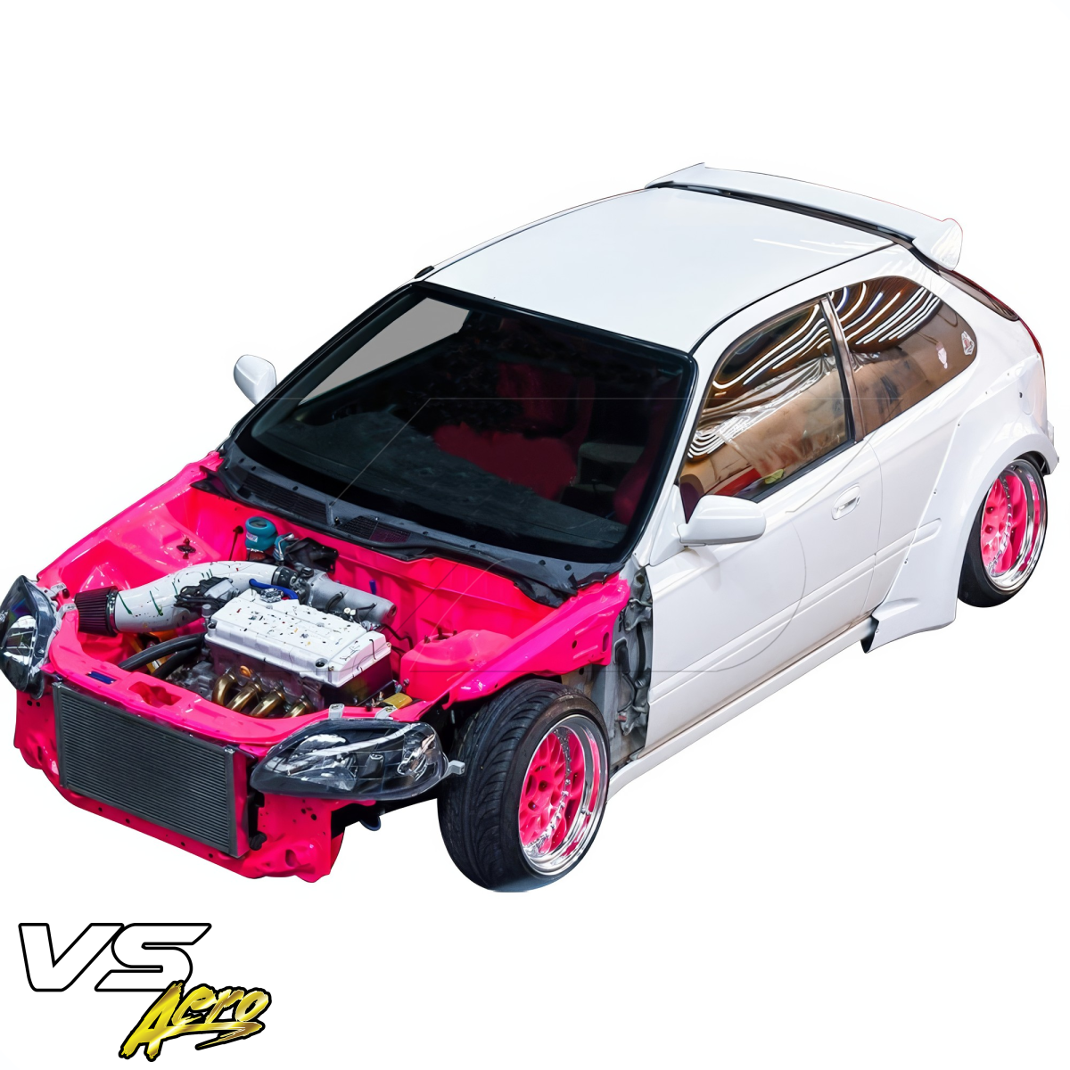 Modify your Honda Civic 1999 with our Exterior/Complete Body Kits - 