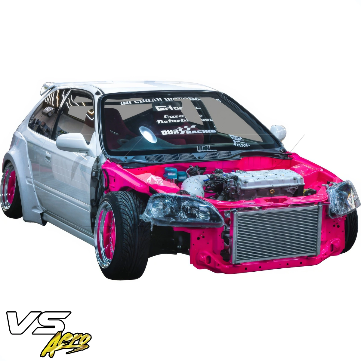 Modify your Honda Civic 1999 with our Exterior/Complete Body Kits - 12