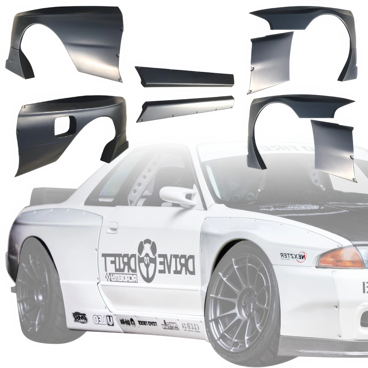 Modify your Nissan Skyline (R32) GTR 1990 with our Exterior/Fenders - 1