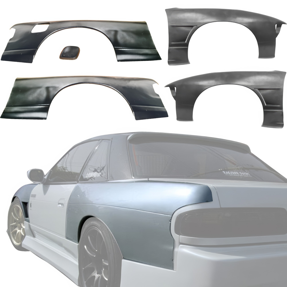 Modify your Nissan 240SX 1989 with our Exterior/Fenders - 