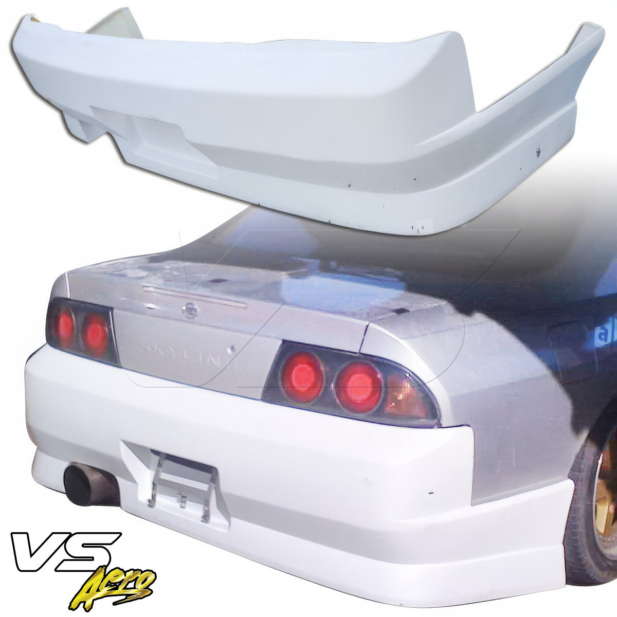 Modify your Nissan Skyline R33 GTS 1995 with our Exterior/Rear Bumpers or Lips - 