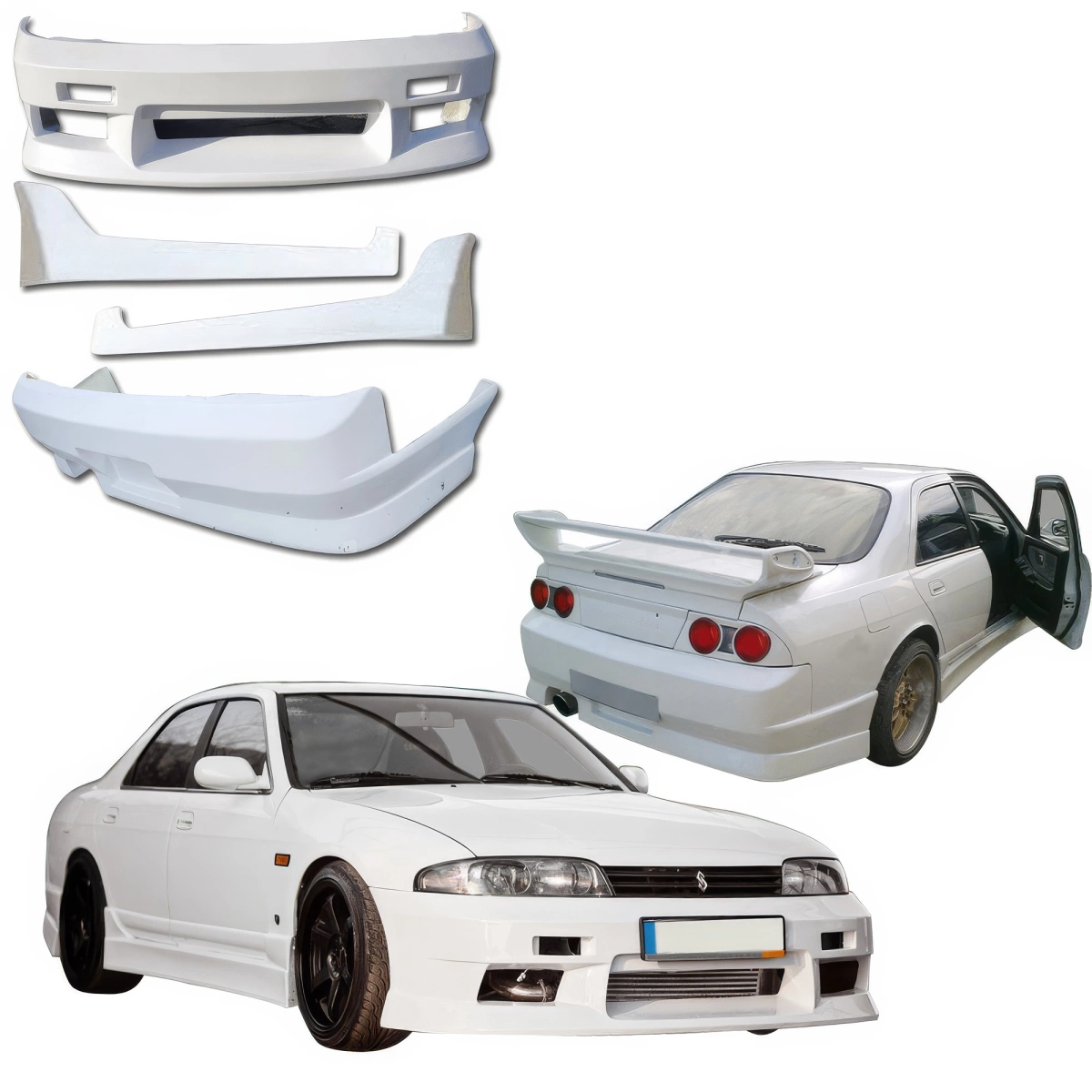 Modify your Nissan Skyline (R33) GTS 1995 with our Exterior/Complete Body Kits - 1