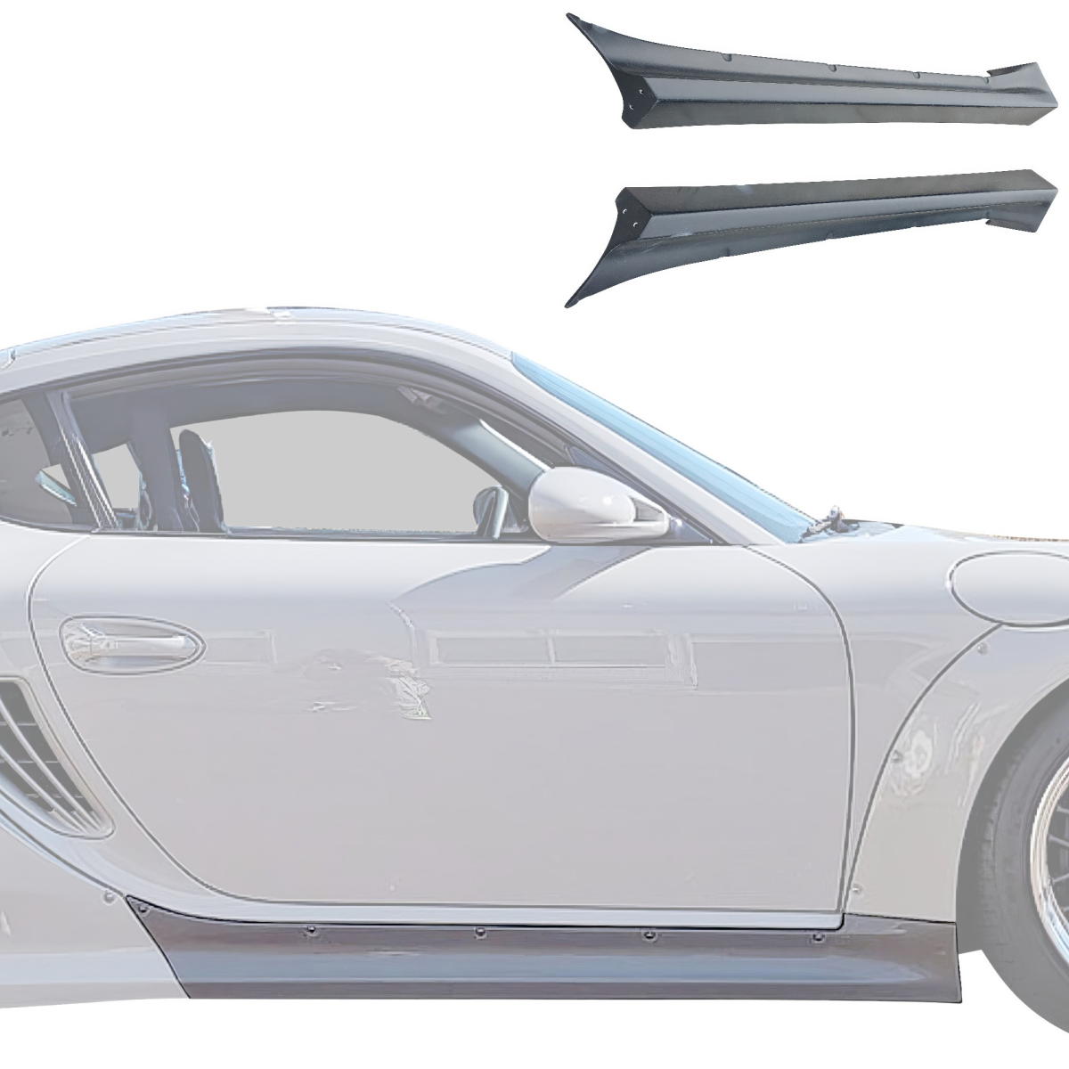 Modify your Porsche Cayman 2006 with our Exterior/Side Skirts - 