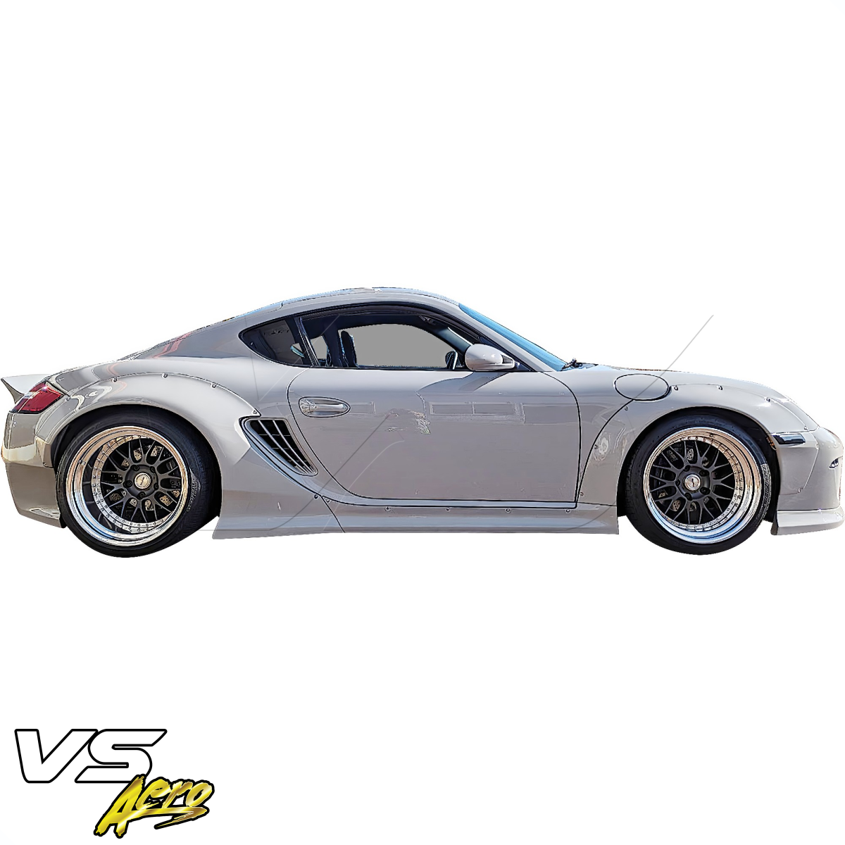 Modify your Porsche Cayman 2006 with our Exterior/Side Skirts - 