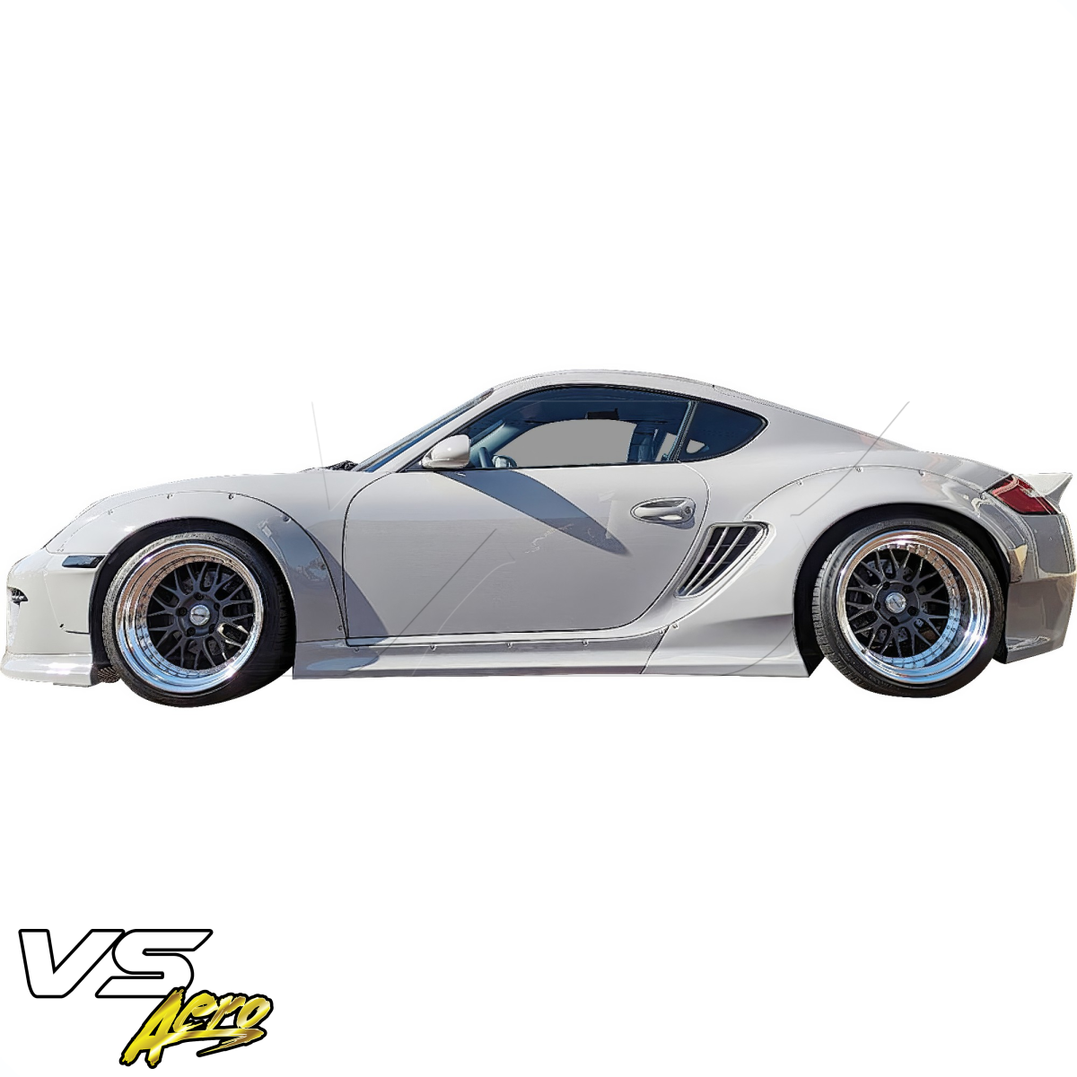 Modify your Porsche Cayman 2006 with our Exterior/Side Skirts - 