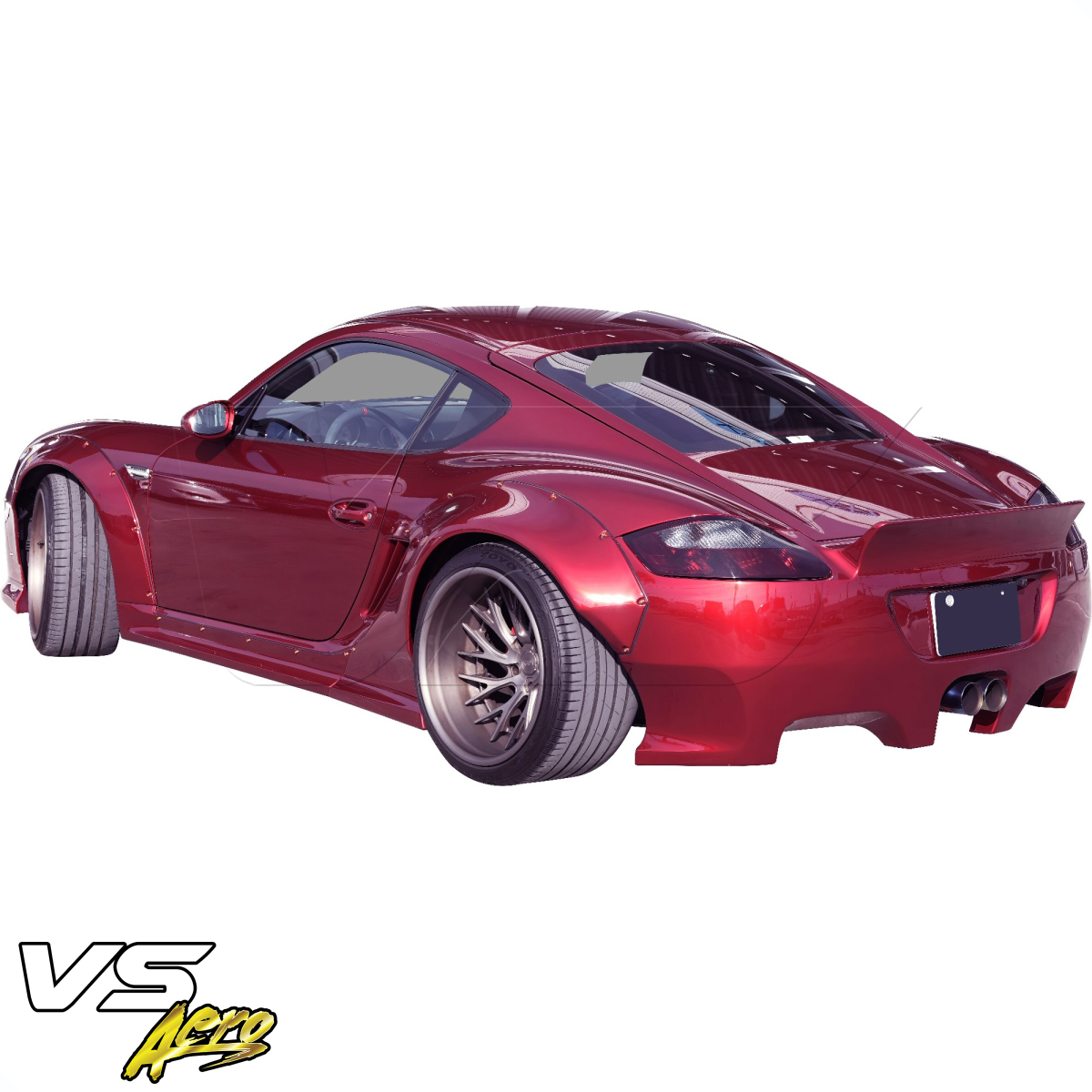 Modify your Porsche Cayman 2006 with our Exterior/Side Skirts - 