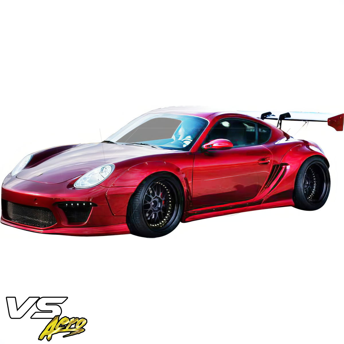 Modify your Porsche Cayman 2006 with our Exterior/Side Skirts - 