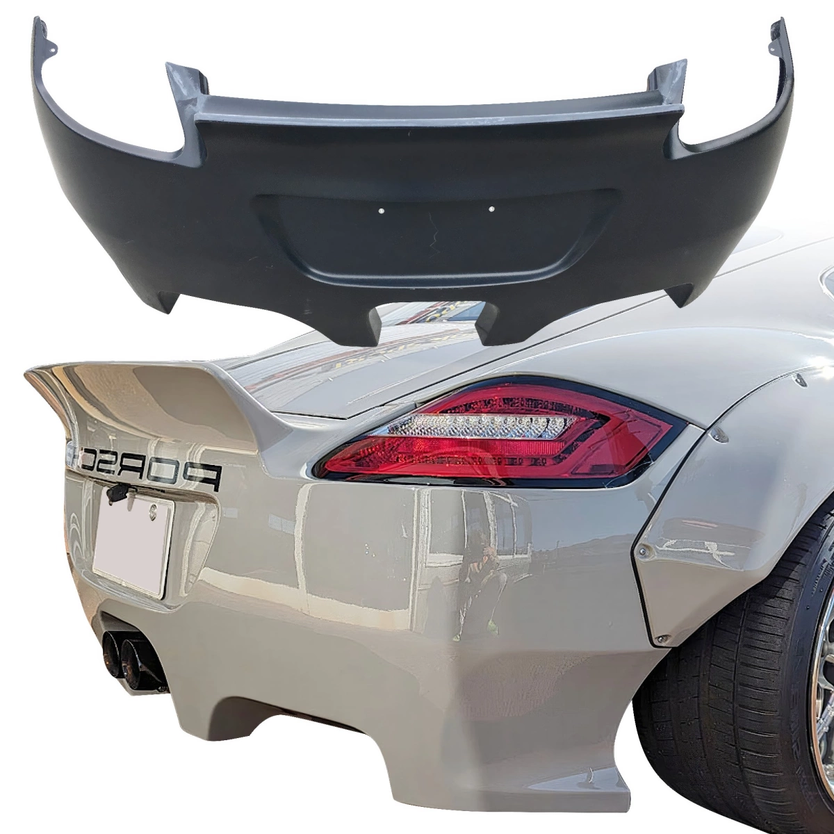 Modify your Porsche Cayman 2006 with our Exterior/Rear Bumpers - 1