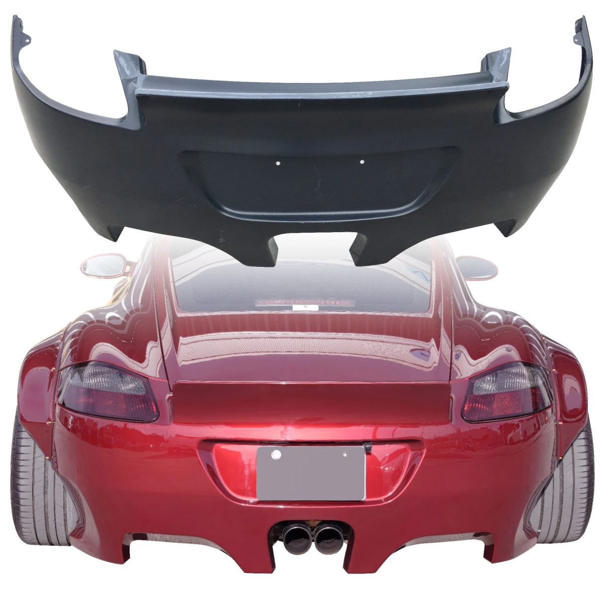 Modify your Porsche Cayman 2006 with our Exterior/Rear Bumpers - 9
