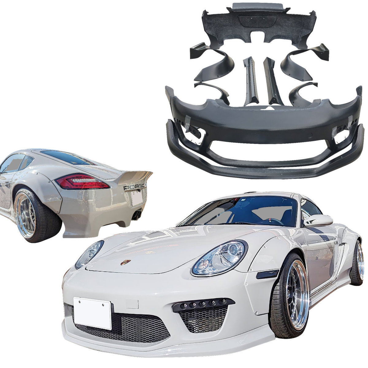 Modify your Porsche Cayman 2006 with our Exterior/Complete Body Kits - 