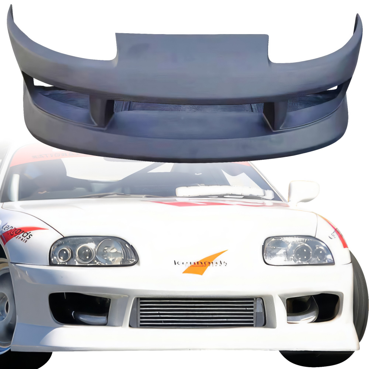 Modify your Toyota Supra 1993 with our Exterior/Front Bumpers -