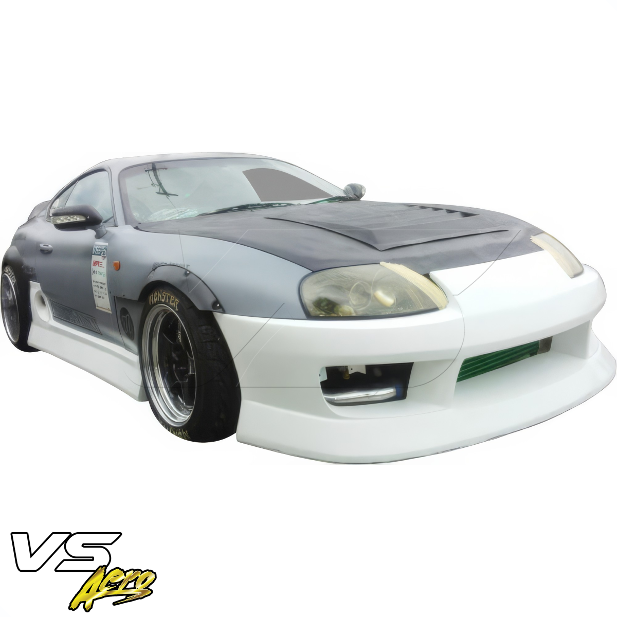 Modify your Toyota Supra 1993 with our Exterior/Front Bumpers -