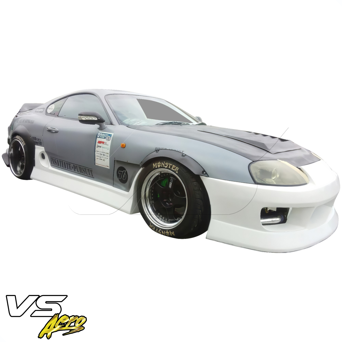 Modify your Toyota Supra 1993 with our Exterior/Side Skirts - 